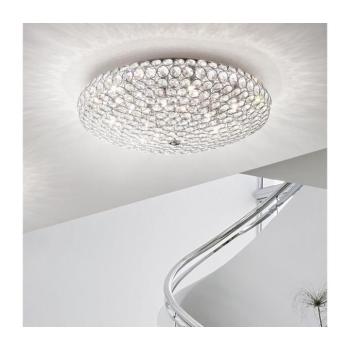 Ideal Lux - LED Kristály mennyezeti lámpa KING 9xG9/3W/230V átm. 53,5 cm króm 073255 kép