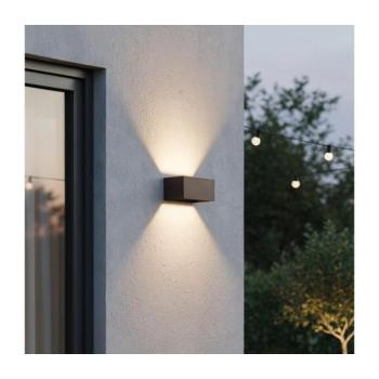 Ideal Lux - LED kültéri fali lámpa ATOM LED/25W/230V CRI 90 IP54 barna 366876 kép