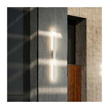 Ideal Lux - LED kültéri fali lámpatest LINEA LED/20W/230V CRI 90 104 cm IP54 fehér 313474 kép