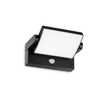 Ideal Lux LED kültéri fali világítás Swipe érzékelővel, fekete, IP54 kép