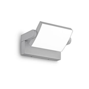 Ideal Lux LED kültéri fali világítás Swipe, szürke, IP54, 3000 K kép