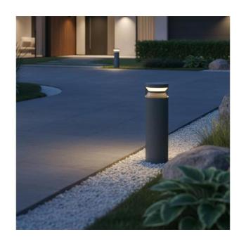 Ideal Lux - LED Kültéri lámpa BOEING LED/14W/230V 40 cm IP65 antracit 327242