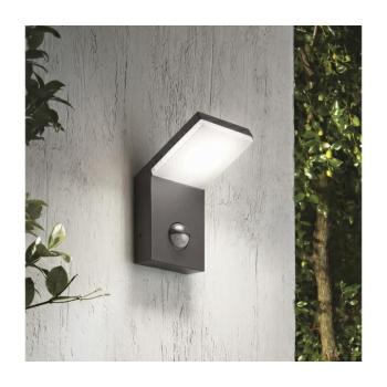 Ideal Lux - LED kültéri világítótest mozgásérzékelővel STYLE LED/9W/230V CRI 90 IP54 antracit 221519 kép