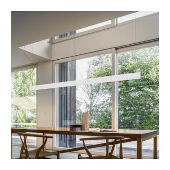 Ideal Lux - LINUS LED kábeles csillár, 32W, 230V, 4000K, CRI 90, 120 cm, fehér 268231 kép