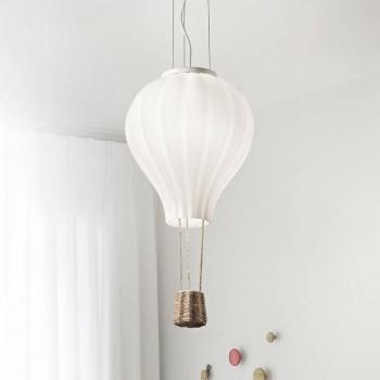 Ideal Lux lógó világítás Dream Big, fehér, opálüveg, Ø 42 cm kép