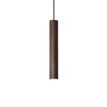 IDEAL LUX lógó világítás, sötétbarna, Ø 6 cm, fém kép