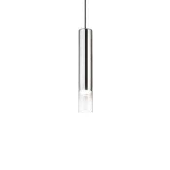 IDEAL LUX lógó világítás-stílus, króm színű/átlátszó, Ø 6 cm, üveg kép