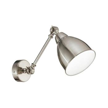 Ideal Lux - NEWTON fali lámpa 1xE27/42W/230V fényes króm 016399 kép