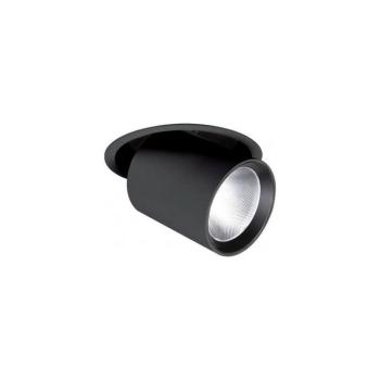Ideal Lux - NOVA beépíthető LED spot 30W/230V, CRI90, átm. 15,4 cm, fekete 267944 kép