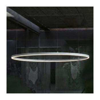 Ideal Lux - ORACLE SLIM LED függeszték kábellel, 42 W / 230 V, 3000 K, átm. 90 cm, fehér 304434 kép