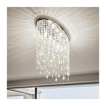 Ideal Lux - RAIN kristály mennyezeti lámpa, 3×E14/40W/230V, fényes króm 008370 kép