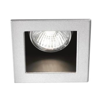 Ideal Lux - Süllyesztett mennyezeti lámpatest FUNKY 1xGU10/50W/230V 9x9 cm matt króm 083223 kép