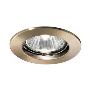 Ideal Lux - Süllyesztett mennyezeti lámpatest JAZZ 1xGU10/50W/230V Ø 7,7 cm bronz 83124 kép