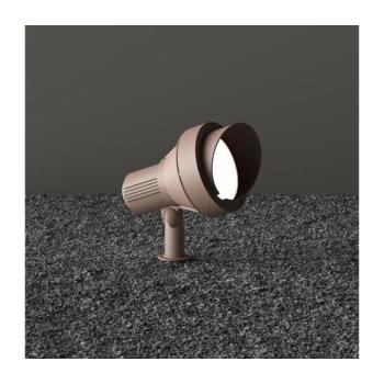 Ideal Lux - TERRA kültéri lámpa 1xGU10/28W/230V IP65 barna 163727 kép