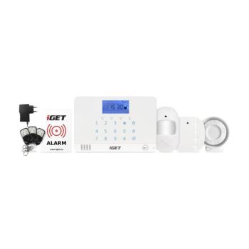 iGET 75020106 - Intelligens vezeték nélküli GSM riasztórendszer 75020106