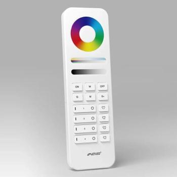 IMLTLED 4 zónás RGB+CCT távirányító , 2.4G , csoportvezérlés , jelenetmemória , Miboxer (Mi-Light) kompatibilis , HR03 kép