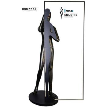IMMAX SILUETTE Human Shadow - 200 cm - socha, stojací lampa, bronz, SMART, sklolaminát, LED 90 W kép