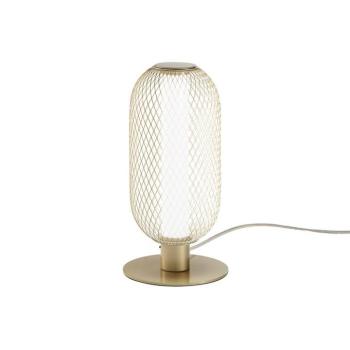 INKAS LED asztali lámpa, magasság 28 cm, arany színű, fém, CCT kép
