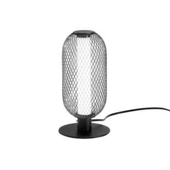 INKAS LED asztali lámpa, magasság 28 cm, fekete, fém, CCT
