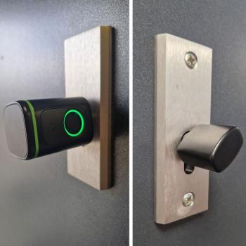 INTELLIGENS elektronikus zár, intelligens ajtózár, ujjlenyomat-zár, Bluetooth