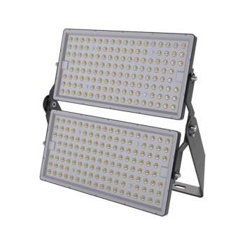 Ipari LED reflektor, 500w, 4000K, természetes fehér, 67500lm, fekete, CRI>70, IP65, V-TAC, 23089 kép