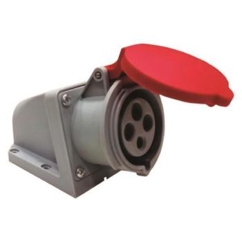 Ipari rögzíthető dugaljzat 4X32A 380-415V IP44, Eurolamp, 217449