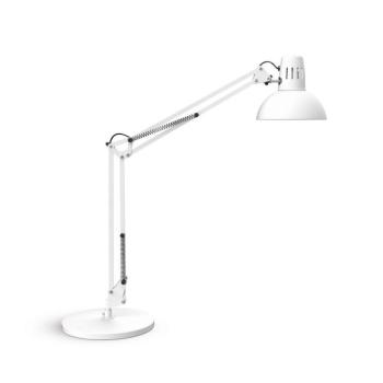Irodai világítás MAULstudy, fehér, acél, magasság 49 cm kép