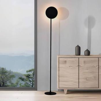 Isabel LED álló lámpa, fekete, magasság 168 cm, fém