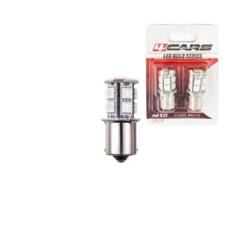 Izzó 13LED 12V S25-5050SMD BA15S piros 2 db – 92438 kép