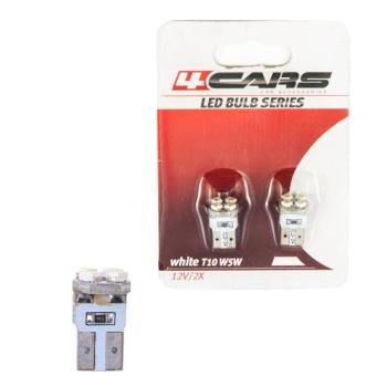 Izzó 4LED 12V T10, 2 db – 92773 kép