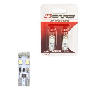 Izzó 8LED 12V CANBUS 3528SMD T10, 2 db – 92544 kép