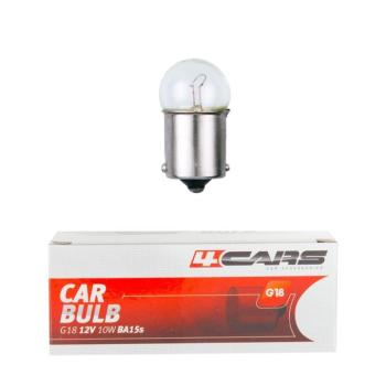 Izzó G18 12V/10W BA15s – 10 db – 94135 kép