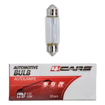 Izzó SW8.5 12V 10W 11×37 – 10 db – 95309 kép