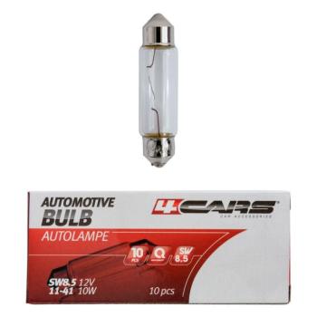 Izzó SW8.5 12V 10W 11×41 – 10 db – 95316 kép