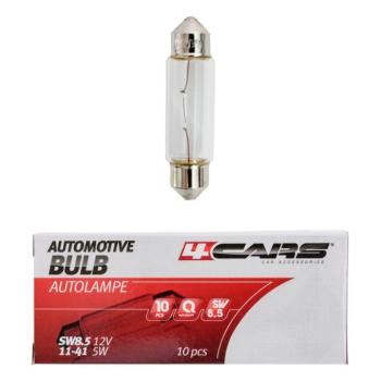Izzó SW8.5 12V 5W 11×41 – 10 db – 95293 kép