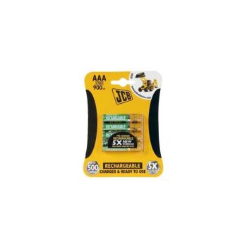 JCB-HR31000RC-4B - Tölthető elem AAA NiMH/900mAh/1,2V, 4db JCB-HR31000RC-4B kép