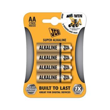 JCB-LR06-4B - 4 db Alkáli elem AA 1,5V JCB-LR06-4B kép