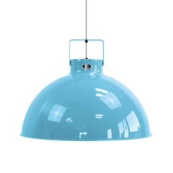 Jieldé Dante D675 függő lámpa, vkék, Ø 67,5 cm kép