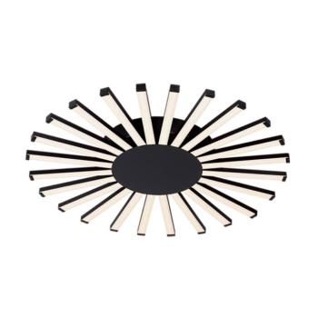 JOSEY CSILLÁR LED 96W / 3000K D575XH50mm FEKETE