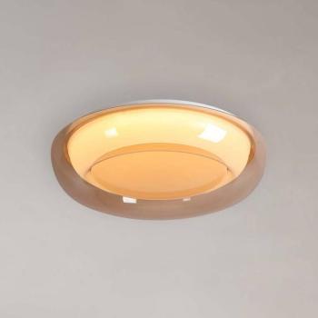 Jude Flush LED mennyezeti világítás, borostyánszínű, Ø 40 cm, CCT kép