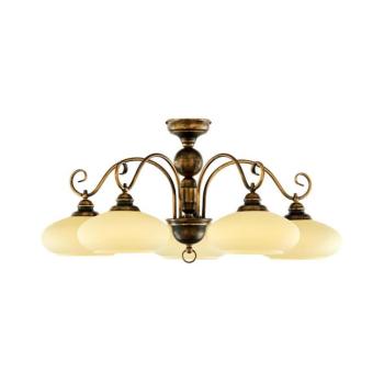 Jupiter 399 - BO-5-PL - Felületre szerelhető csillár BOLERO 5xE27/60W/230V 399
