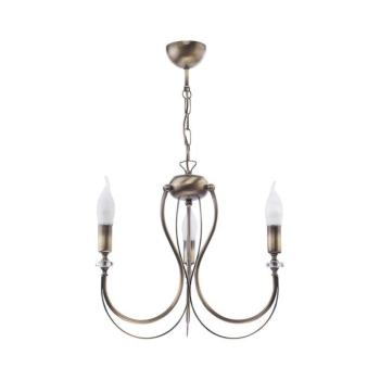 Jupiter 1633 - Csillár láncon MELANI 3xE14/40W/230V bronz patina 1633 kép