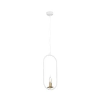 Jupiter 1813 - PI1 E14 - Csillár zsinóron PONTI 1xE14/40W/230V fehér 1813 kép