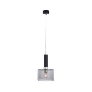 Jupiter 1858 - VA1 - Csillár zsinóron VANES 1xE27/60W/230V ezüst/fekete 1858 kép