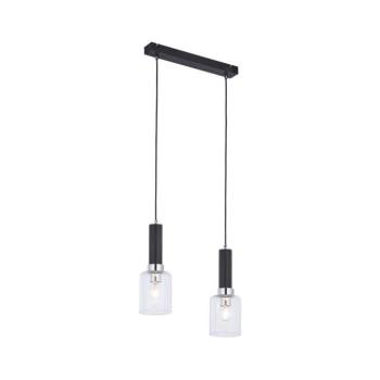 Jupiter 1868 - TU2 - Csillár zsinóron TULUZA 2xE27/60W/230V ezüst 1868 kép
