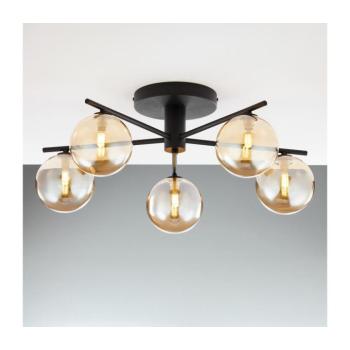 Jupiter 2047 - Felületre szerelhető csillár PRATO 5xG9/10W/230V fekete/bézs 2047 kép