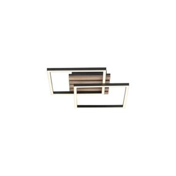 JUST LIGHT. 14053-79 - LED mennyezeti lámpatest AKUSTIKA LED/15W/230V tölgy/fekete 14053-79 kép