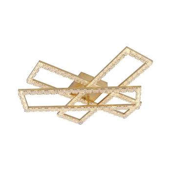 JUST LIGHT. 14733-60 - LED mennyezeti lámpatest GLITRA LED/35W/230V arany 14733-60 kép