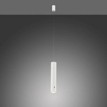 JUST LIGHT. LED tölthető függőlámpa Attach, fehér, vas kép