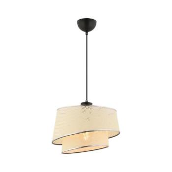Kábelcsillár BARETTE 1xE27/60W/230V krémszínű/fényes króm 390FLH2494 kép